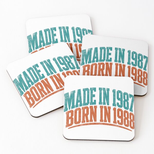 Item preview, Made In 1987 Born In 1988 designed and sold by aihrgdesign.