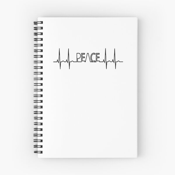 Item preview, Peace Heartbeat Line Art Design designed and sold by SoyLamderma.