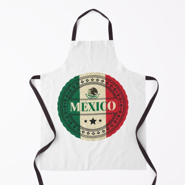 Item preview, Vintage Mexico Flag Badge Art designed and sold by Oddifys.