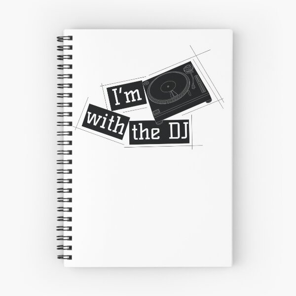 Item preview, Estoy con el DJ Clubbing Disc Jockey Turntable designed and sold by KNUXX Shop.