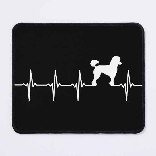 Item preview, Poodle Heartbeat EKG Dog Lover designed and sold by SoyLamderma.