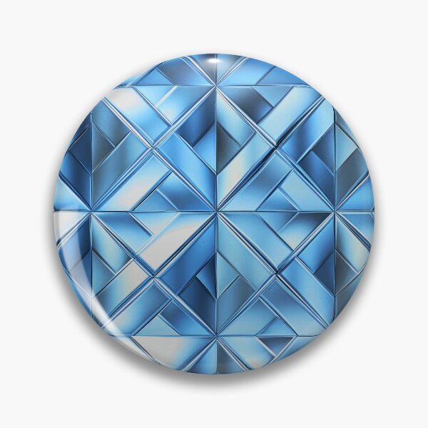 Item preview, Icy Blue And Silvery-White Trendy Pattern Design designed and sold by DEC02.