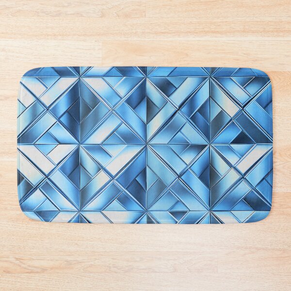 Item preview, Icy Blue And Silvery-White Trendy Pattern Design designed and sold by DEC02.
