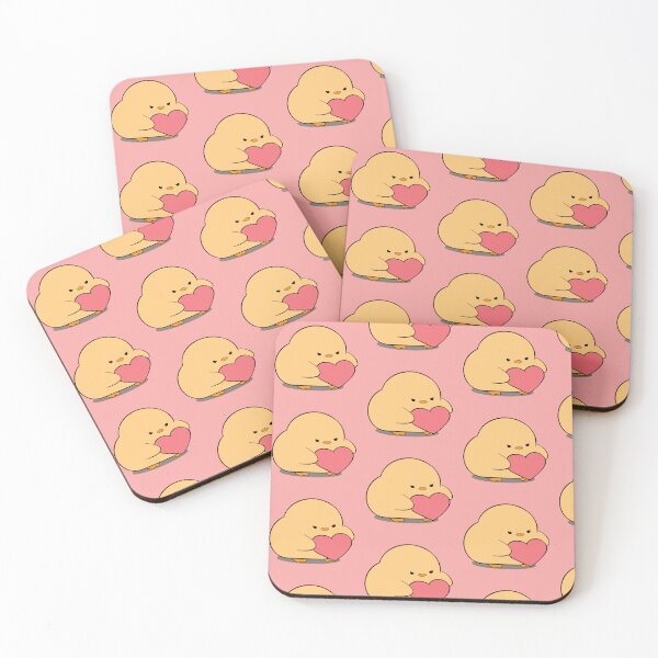 Item preview, Chibi Duck Grumpy Love Heart designed and sold by RedSun RaySan.