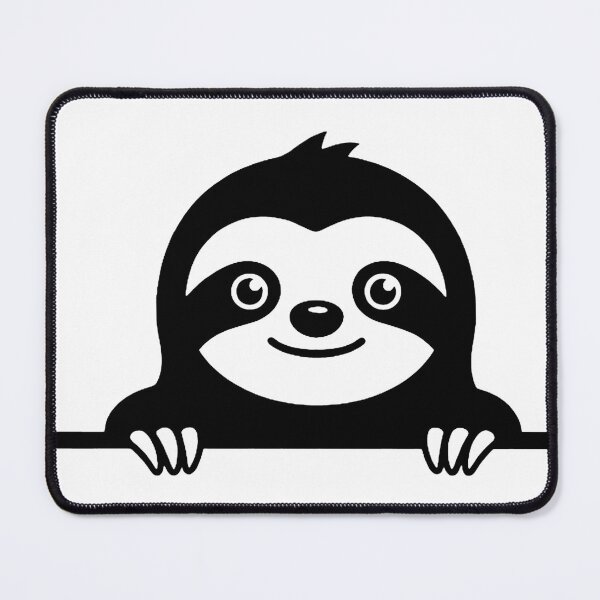 Item preview, Cute Peek-a-Boo Sloth designed and sold by SatyaYug.