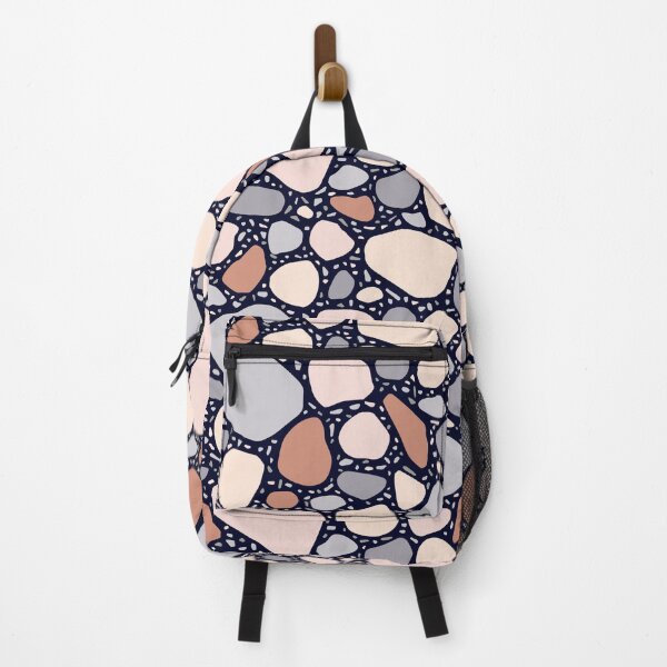 Item preview, Terracotta Hues And Creamy Soft Grays Terrazzo Pattern designed and sold by DEC02.