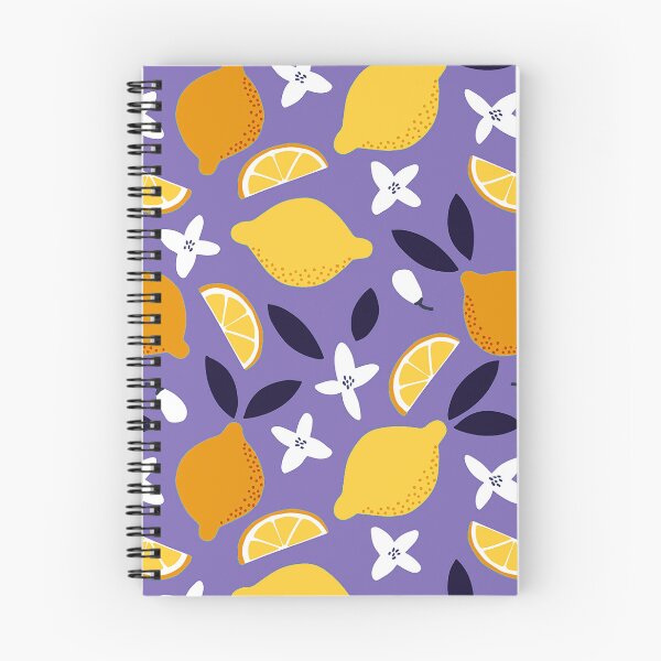 Item preview, Oranges And Lemons Trendy Fruit Pattern On Purple designed and sold by DEC02.