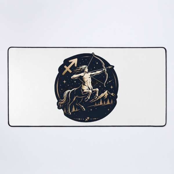 Item preview, Sagittarius Minimalist Line Art Centaur designed and sold by Zodiac Celestial Art.