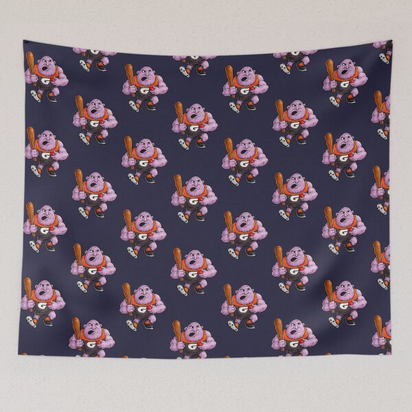 Item preview, GWS Giants AFL Mascot Logo Vintage Classic designed and sold by Luke Foran Sports Art.