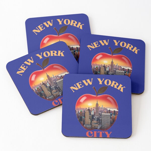 Item preview, Big Apple NYC Skyline Retro Sunset designed and sold by digitalbob60.