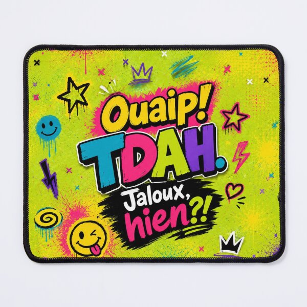 Item preview, Yep! ADHD. Jealous, huh? – Funny and colorful design for neurodivergent people, ADHD/ADHD T-shirt designed and sold by CollectionsJEm.