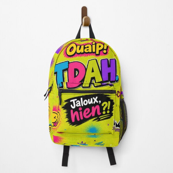 Item preview, Yep! ADHD. Jealous, huh? – Funny and colorful design for neurodivergent people, ADHD/ADHD T-shirt designed and sold by CollectionsJEm.