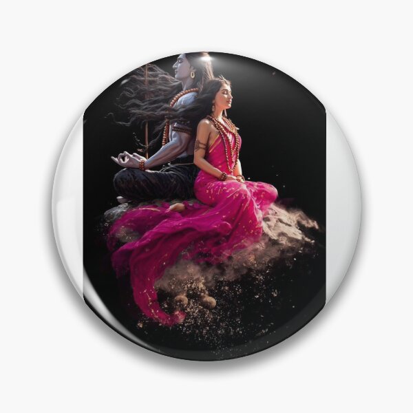 Item preview, Shiv Parvati Meditation designed and sold by GoddessParvatiSati.
