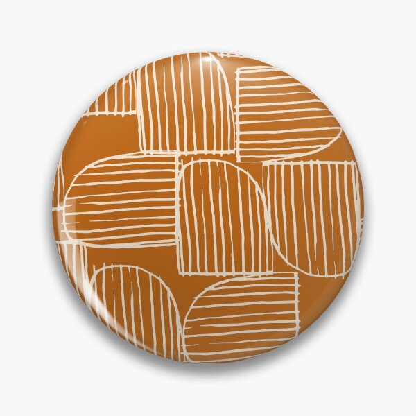 Item preview, Mid-Century Modern Cinnamon Brown Abstract Pattern designed and sold by DEC02.