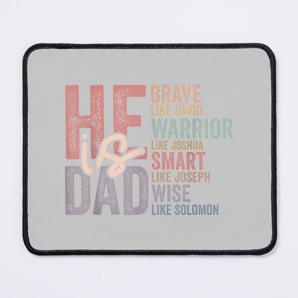 Item preview, Christian Dad Brave Warrior Wise Bible Verse Fathers Day designed and sold by mjohnson9.