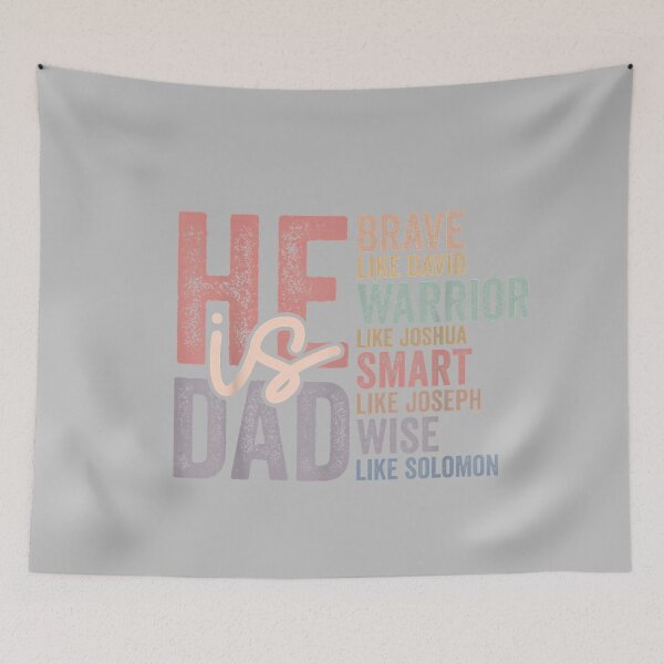 Item preview, Christian Dad Brave Warrior Wise Bible Verse Fathers Day designed and sold by mjohnson9.