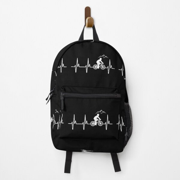 Item preview, Cycling Heartbeat Mountain Rider Silhouette designed and sold by SoyLamderma.