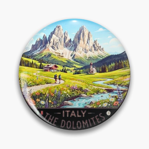 Item preview, Italy Dolomites mountains designed and sold by Echo Aesthetics.