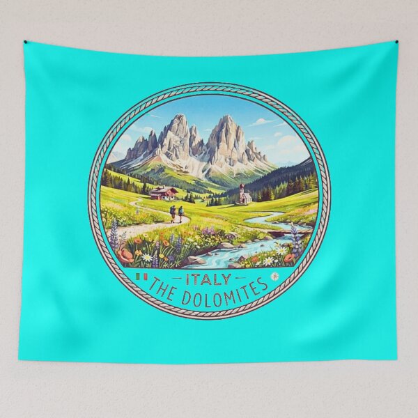 Item preview, Italy Dolomites mountains designed and sold by Echo Aesthetics.