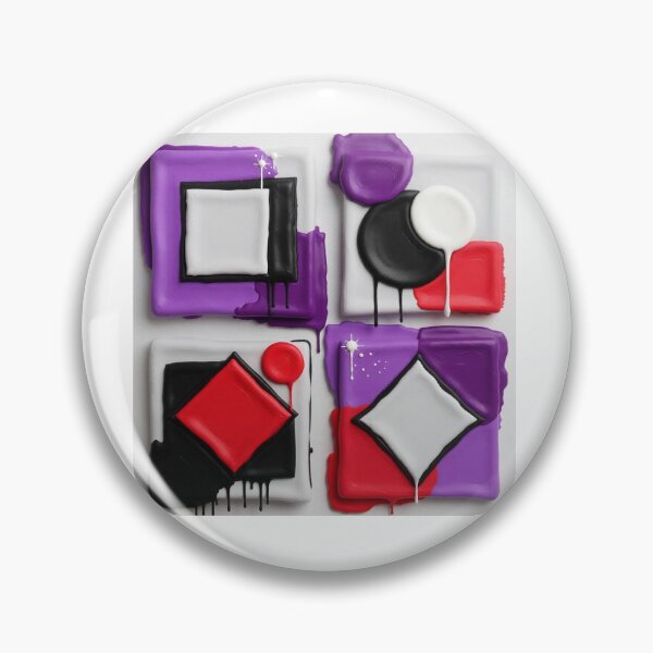 Item preview, retro modern forms C colorful geometric abstract design designed and sold by SmashingDeals.