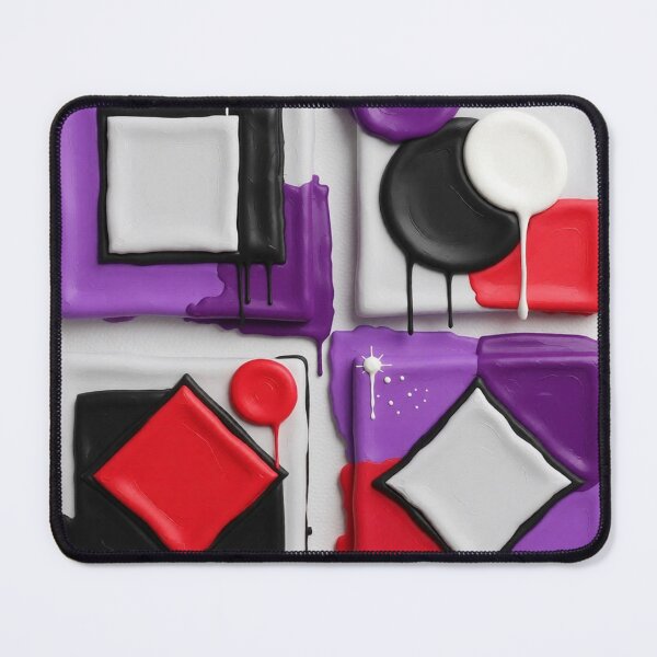 Item preview, retro modern forms C colorful geometric abstract design designed and sold by SmashingDeals.
