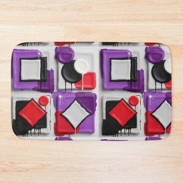 Item preview, retro modern forms C colorful geometric abstract design designed and sold by SmashingDeals.