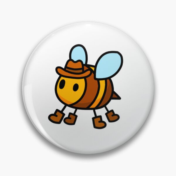 Item preview, cowboy bee designed and sold by TheCoolestGuyAroundTown.
