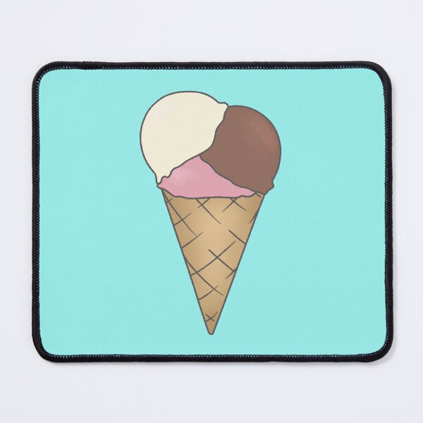 Item preview, Three Flavors Ice Cream Cone designed and sold by ubborn.