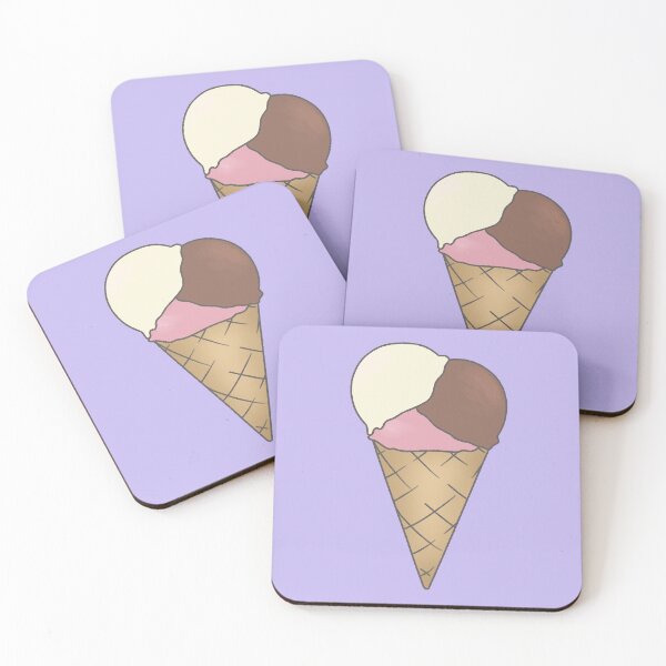 Item preview, Three Flavors Ice Cream Cone designed and sold by ubborn.