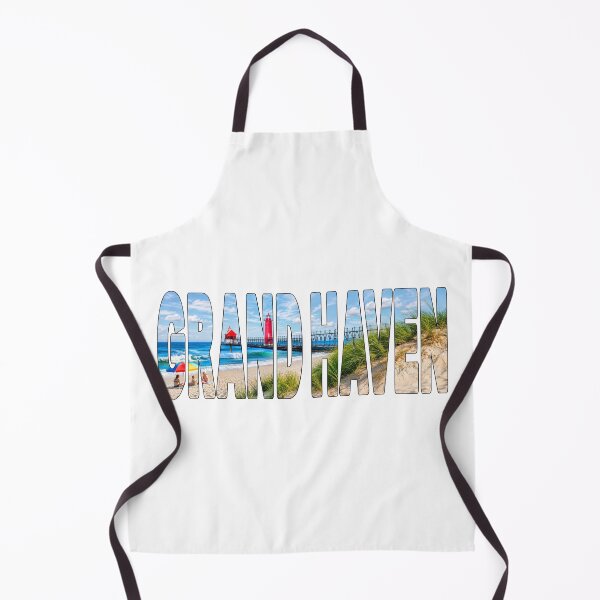 Item preview, GRAND HAVEN - Lake Michigan USA State Park City Beach Red Lighthouse designed and sold by Adam Gormley.