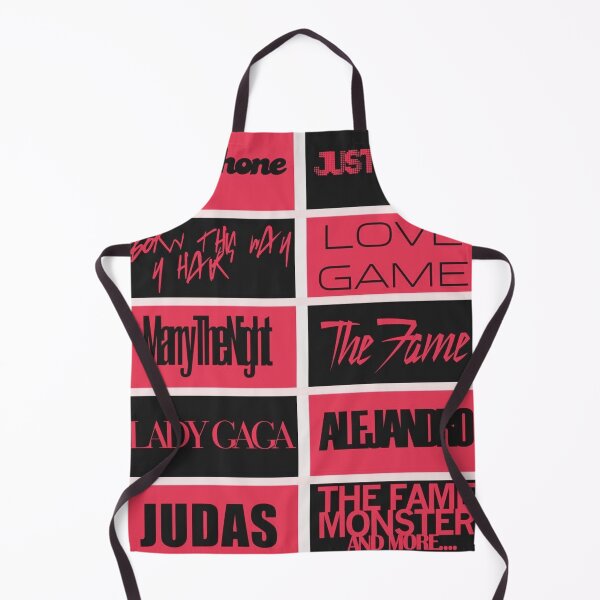 Item preview, Lady Gaga Vintage Pop Icon: Aesthetic Chromatic Silhouette and Famous Song Lyrics Fan Art Poster designed and sold by benja-08.