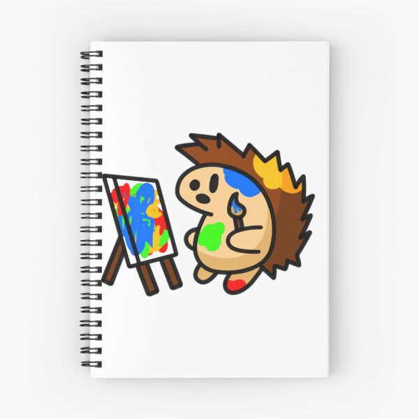 Aperçu de l'œuvre hérisson faisant des dessins créée et vendue par TheCoolestGuyAroundTown.