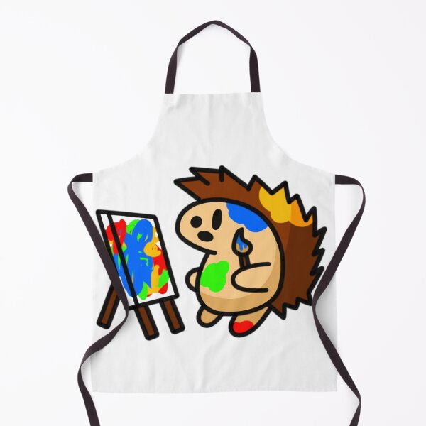 Item preview, hedghog doin some arts designed and sold by TheCoolestGuyAroundTown.