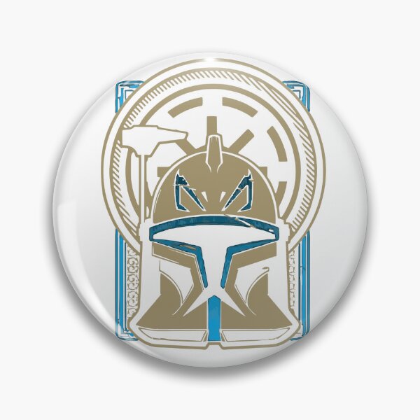 Item preview, Captain Rex Helmet | Galactic Republic Emblem | Star Wars Clone Trooper Artwork designed and sold by DawnColony.