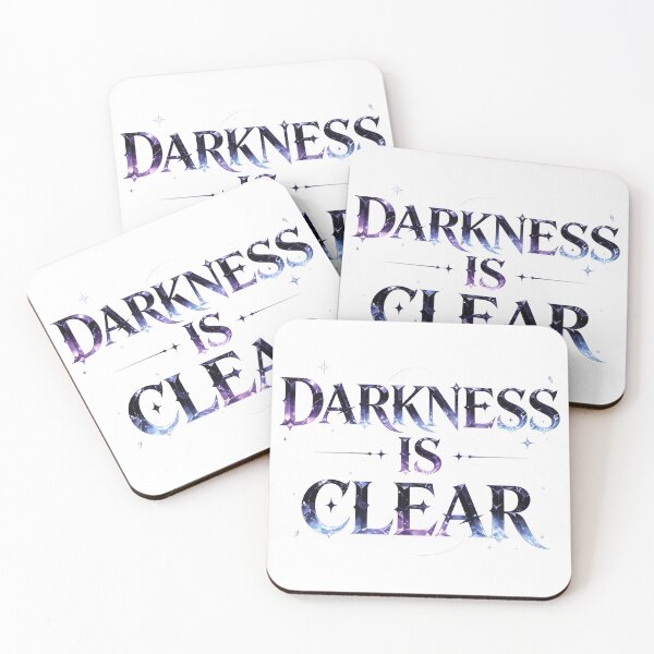 Item preview, DARKNESS IS CLEAR designed and sold by aolisakshop.