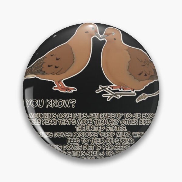 Item preview, Mourning Dove Fun Facts designed and sold by Coolshopsea.