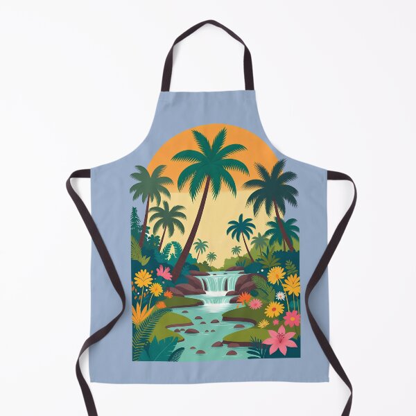 Item preview, Tropical Paradise Waterfall Oasis designed and sold by digitalbob60.