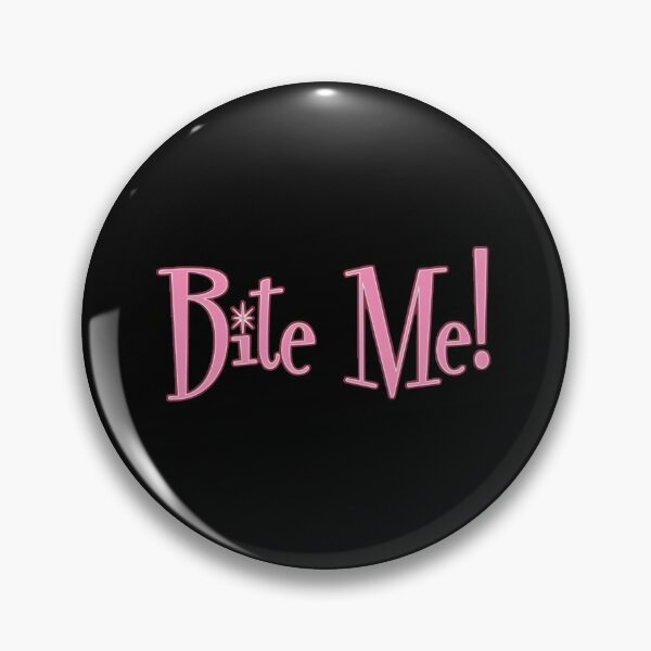 Item preview, bite me! designed and sold by geeksvintage.