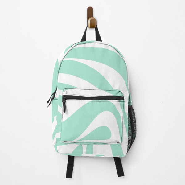 Item preview, Groovy Abstract New Groove Retro Swirl in Jelly Mint Green designed and sold by kierkegaard.