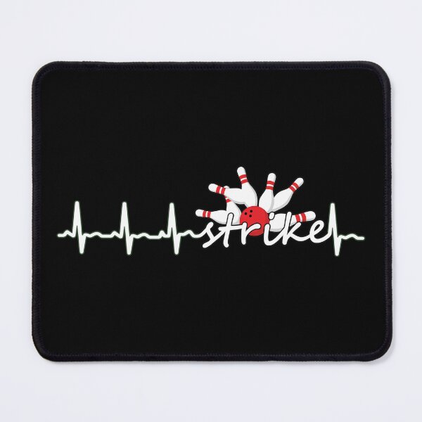 Item preview, Bowling Heartbeat Striker Graphic designed and sold by SoyLamderma.