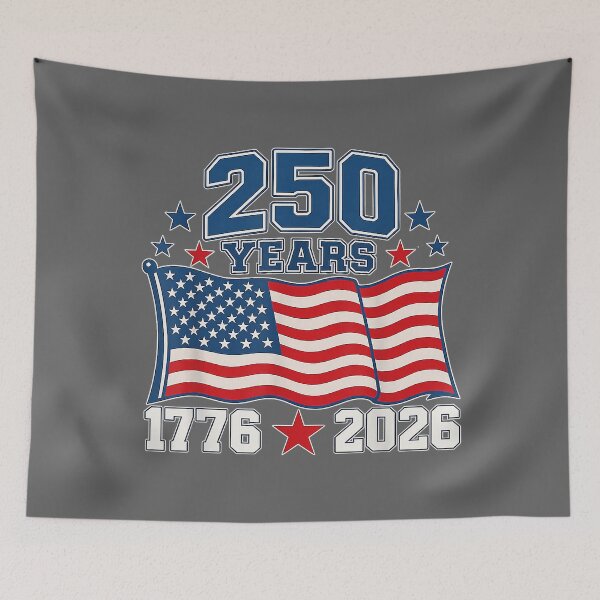 Item preview, 250 Anniversary USA Flag 250 Years 1776-2026 American 250th designed and sold by KristineLi.