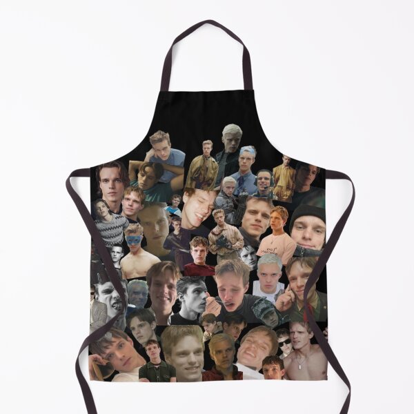 Item preview, finn bennett collage (black bg) designed and sold by bunnybonks.