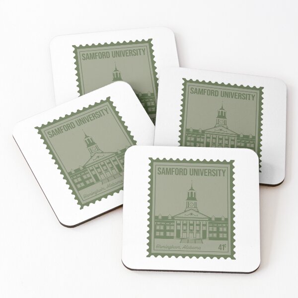 Item preview, Samford University Postage Stamp (Green) designed and sold by barelymorgan.