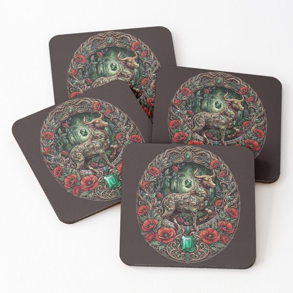 Item preview, • Taurus • The Verdant Bull • designed and sold by Fragments of Celestial .