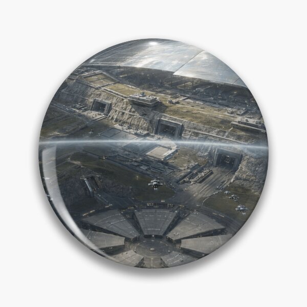 Item preview, Hidden Futuristic Research Facility in Remote Valley designed and sold by Element Horizon Studio.