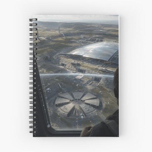 Item preview, Hidden Futuristic Research Facility in Remote Valley designed and sold by Element Horizon Studio.