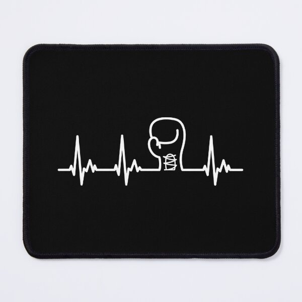 Item preview, Boxing Heartbeat EKG Glove Design designed and sold by SoyLamderma.
