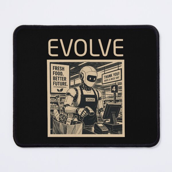Item preview, Humanoid Robot Evolution T-Shirt | Future of AI & Human Innovation designed and sold by TEEJAMBOREE.