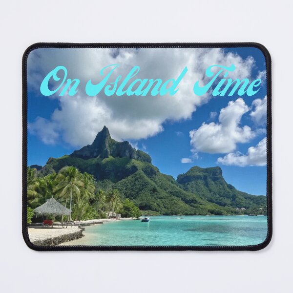 Item preview, ON ISLAND TIME Tropical Ocean Scene Turquoise Water designed and sold by trixie666.
