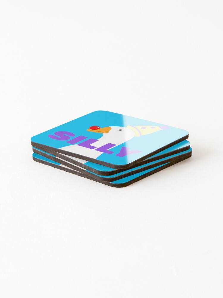 Thumbnail 4 of 5, Coasters (Set of 4), Silly Goose designed and sold by HelloKB.